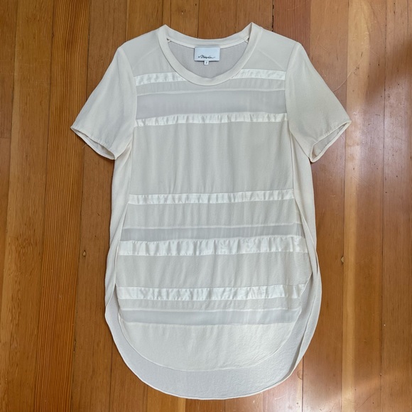 3.1 Phillip Lim cream silk tunic - Picture 4 of 14